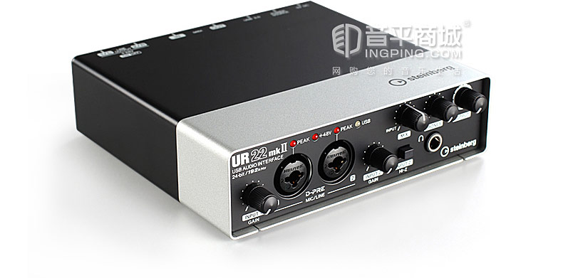 雅马哈(steinberg) UR22 MK II 二代 专业录音外置USB声卡