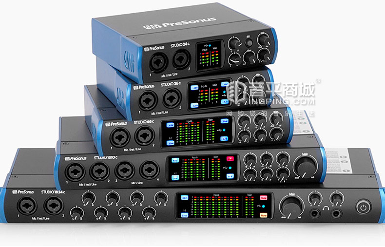 studio 24C 2进2出USB-C音频接口USB2.0